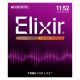 Elixir 11027 Custom Light (11-52) NW - Struny do gitary akustycznej