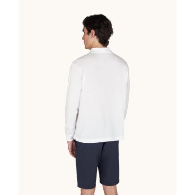 2. Koszulka polo bawełniana męska Paul&Shark biały 99311003-10 - klasyczna, elegancka
