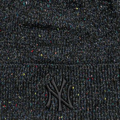 2. New Era Wmns Glitter Beanie New York Yankees Hat 60691294 Czarne One size