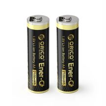 Bateria litowa Orico Ener-G EG5C 1,5 V 2100mWh akumulator AA USB-C 2 szt.