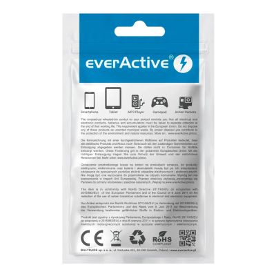 7. EVERACTIVE ŁADOWARKA SIECIOWA GAN 1 X USB, 2 X USB-C QUICK CHARGE 4+ 67W CZARNA SC-670Q
