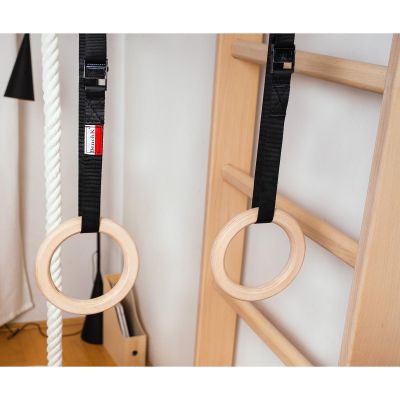 32. AKCESORIA DO ĆWICZEŃ W KOLORZE NATURALNEGO DREWNA BENCHK A204