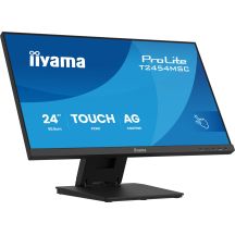 monitor dotykowy iiyama ProLite 24" IPS z technologią InCell PCAP (10pkt), z powłoką antyrefleksyjną oraz elastyczną podstawą