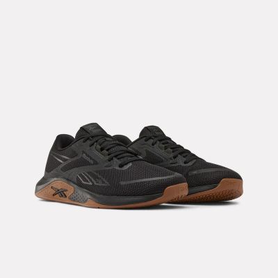 4. Sneakersy Reebok NANOFLEX TR 3 BLACK/REEBOK LEE 1 GUM/GREY6 (100244383)