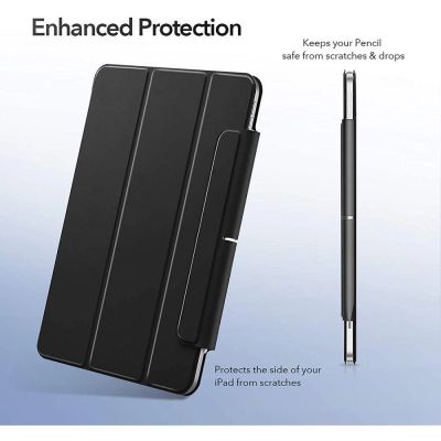 2. Etui ESR Rebound Magnetic na iPad Air 4 2020 / 5 2022 - czarne