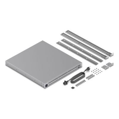 9. Switch Ubiquiti USW-Pro-XG-48-PoE | Etherlighting | 32x RJ45 10GbE | 16x RJ45 2.5GbE | 4x SFP28 | 1080W | Layer 3
