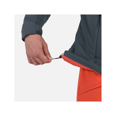 6. Kurtka Rossignol Opside Hoodie Warm szary