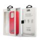 8. Etui Karl Lagerfeld Silicone Plaque na iPhone 13 Pro / iPhone 13 - czerwone