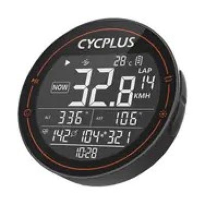 Cycplus M2 Licznik rowerowy czarny / 1100mAh / BT 5.0 / USB-C / IPX6