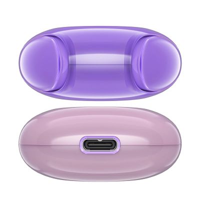 5. Słuchawki bezprzewodowe Acefast T9 Bluetooth 5.3 douszne - fioletowe