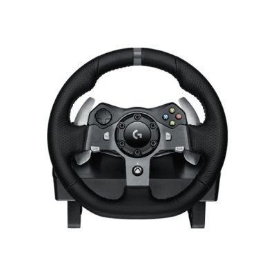 4. Logitech G G920 Czarny USB Kierownica + pedały Analogowy MAC, PC, Xbox