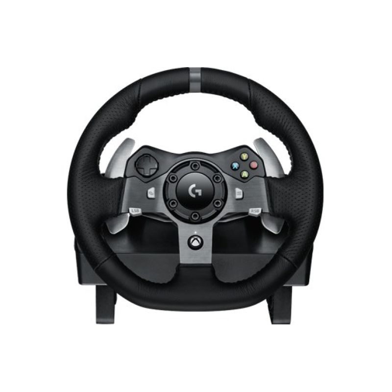 4. Logitech G G920 Czarny USB Kierownica + pedały Analogowy MAC, PC, Xbox