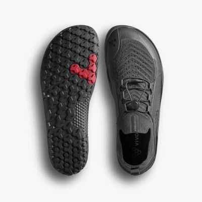 5. Vivobarefoot PRIMUS TRAIL KNIT FG MENS OBSIDIAN/OBSIDIAN (309114-01)