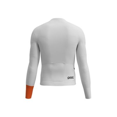 2. Koszulka rowerowa POC M's Cadence L/S Jersey biała