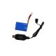7. Amewi RC Boat Niebieska bateria litowo-jonowa Barracuda 1100mAh/14+