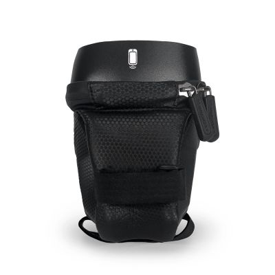 3. Wozinsky torba rowerowa na ramę z etui na telefon 1,7 l czarna (WBB28BK)