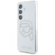 2. Etui Karl Lagerfeld Rhinestones Karl Head Logo Samsung Galaxy S25 przezroczysty