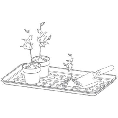 22. OCIEKACZ PODSTAWKA POD BUTY DRY PAD CZARNY PROSPERPLAST