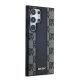 4. Etui DKNY Leather Checkered Mono Pattern MagSafe na Samsung Galaxy S24 Ultra - czarne