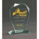 5. Trofeum szklane grawerowane z etui +wypełnianie farbą