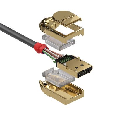 4. Lindy 36295 kabel DisplayPort 7,5 m Szary