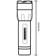 3. LATARKA TAKTYCZNA ALUMINIOWA 1W 60LUMENÓW BLACK+ DECKER
