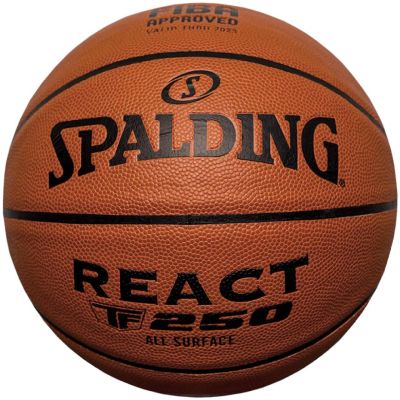 3. Piłka do koszykówki Spalding React TF-250 Logo Fiba 76967Z
