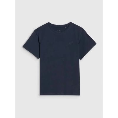 5. T-shirt gładki dziewczęcy 4F 4FJWMM00TTSHF2332-31S
