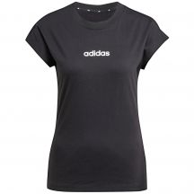 Koszulka adidas Essentials Linear Cotton W JC8238