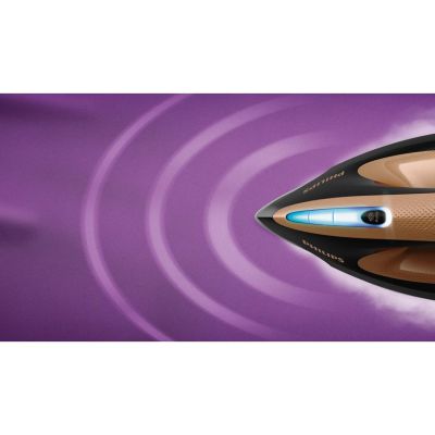 41. Żelazko z generatorem pary Philips  GC9682/80 (2800W; kolor czarny)