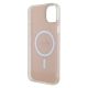 7. Etui Guess IML Iridescent MagSafe do iPhone 15 Plus - różowe
