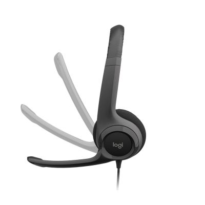 5. Słuchawki Logitech H390 981-000406 (kolor czarny)