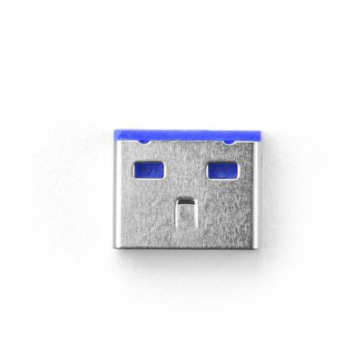 2. Smartkeeper UL03P2DB bloker portów Blokada portu USB Typu-A Niebieski Plastik 100 szt.