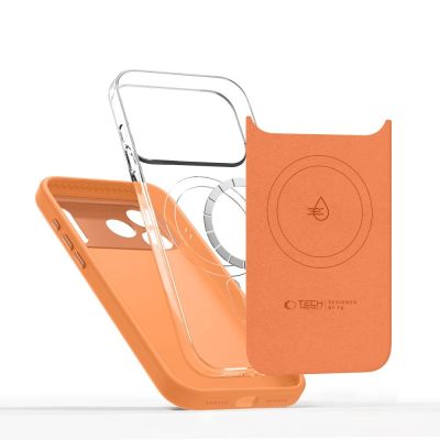 4. Etui Tech-Protect Uniq MagSafe na iPhone 17 Pro Max - pomarańczowe