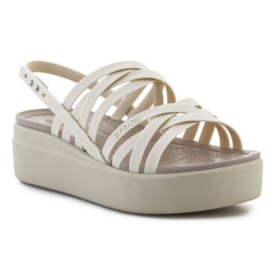 6. Sandały Crocs Brooklyn strappy lowwdg W 206751-2Y2