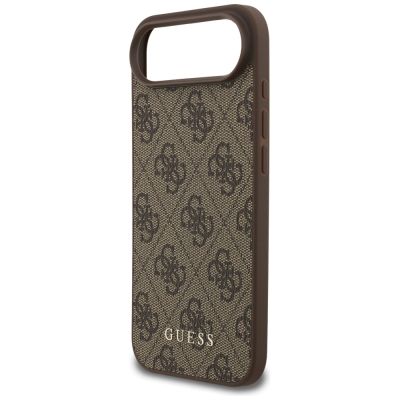6. Etui Guess 4G Classic na iPhone 17 Air - brązowe