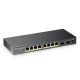 2. Switch Zyxel GS1100-10HP 10p PoE (PoE+: 8) 130W Unmanaged Gigabit
