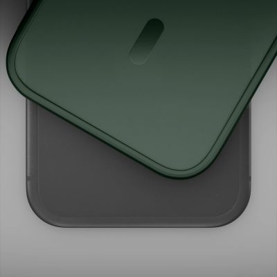 13. Etui 3mk Smoke MagCase na iPhone 17 Pro - zielone-półprzezroczyste