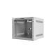 4. Szafa rack Lanberg WF10-2304-10S (4U; 240mm / 280mm / 310 mm; wisząca; Szklane; 10"; kolor szary)