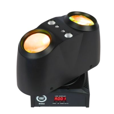 10. LIGHT4ME SID2 - Multiefekt świetlny LED 4w1 efekt beam/laser/stroboskop