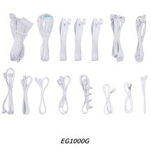 Zasilacz Lian Li EDGE GOLD 1000 80 PLUS Gold Netzteil, PCIe 5.1, ATX 3.1 - 1.000 Watt, weiß, inkl. USB-Hub