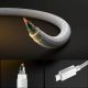 5. Kabel Spigen Essential EB6015CC USB-C 60W 150 cm - biały