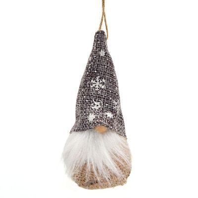 2. ZAWIESZKA BOMBKA SKRZAT SZARY 11CM