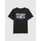 5. T-shirt bawełniany chłopięcy 4F 4FJRSS26TTSHM3902-20S