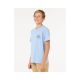 2. Koszulka dziecięca RIP CURL STAPLE TEE - BOY niebieska