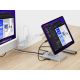 7. Uchwyt na tablet CONCEPTRONIC ze stacją dokującą 8 w 1 srebrny