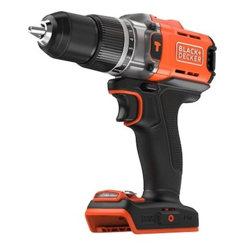 BLACK & DECKER 18V Cordless Drill (without battery and charger) | BCD383XN-XJ