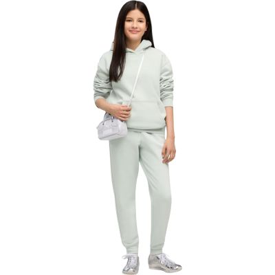 5. Bluza dla dzieci Puma ESS Centered Cat Logo Relaxed Hoodie miętowa 692973 29
