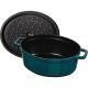 3. Garnek żeliwny owalny STAUB 40510-598-0 - morski 5.5 ltr