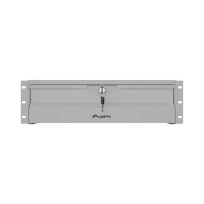 2. LANBERG SZUFLADA DO SZAF 19" 3U 360MM SZARA